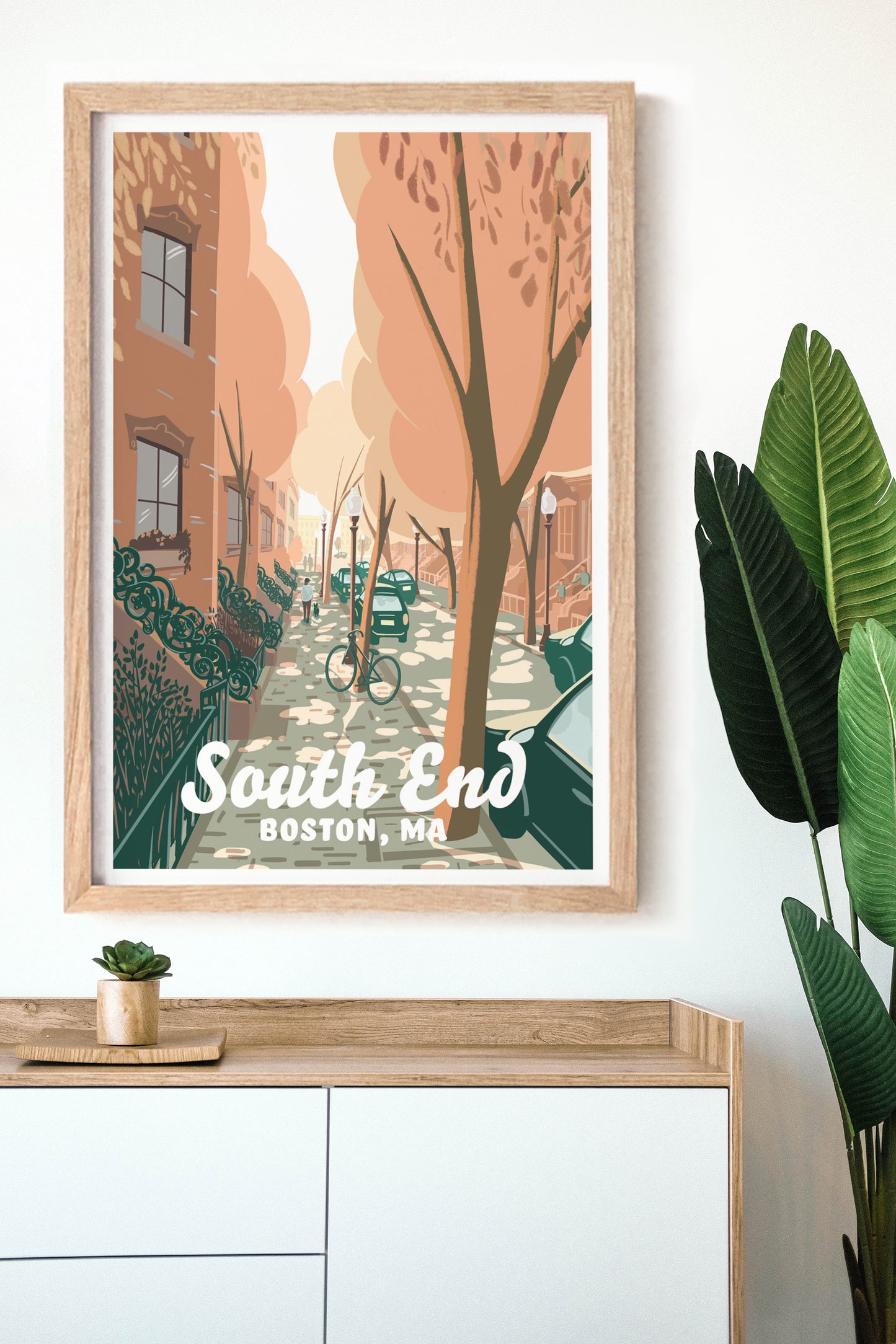 South End Boston Print (Summer Edition)