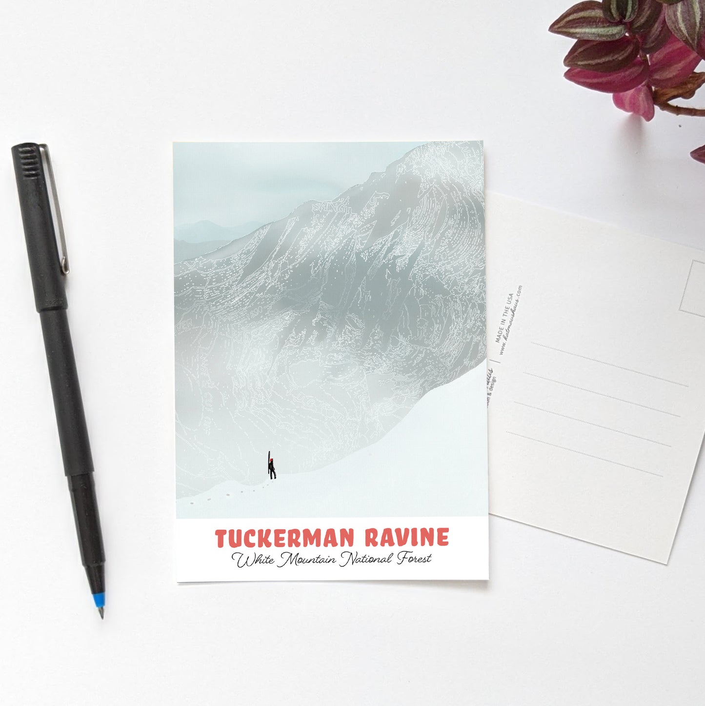 Tuckerman Ravine Postcard