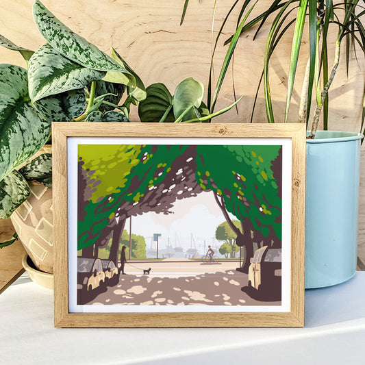 Washington Street, Beverly, MA Print