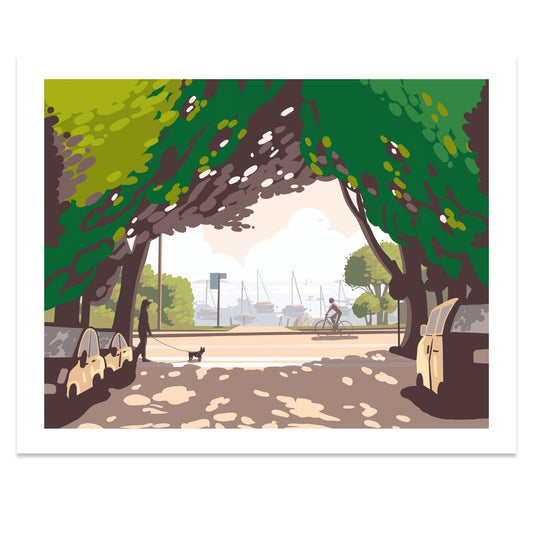 Washington Street, Beverly, MA Print