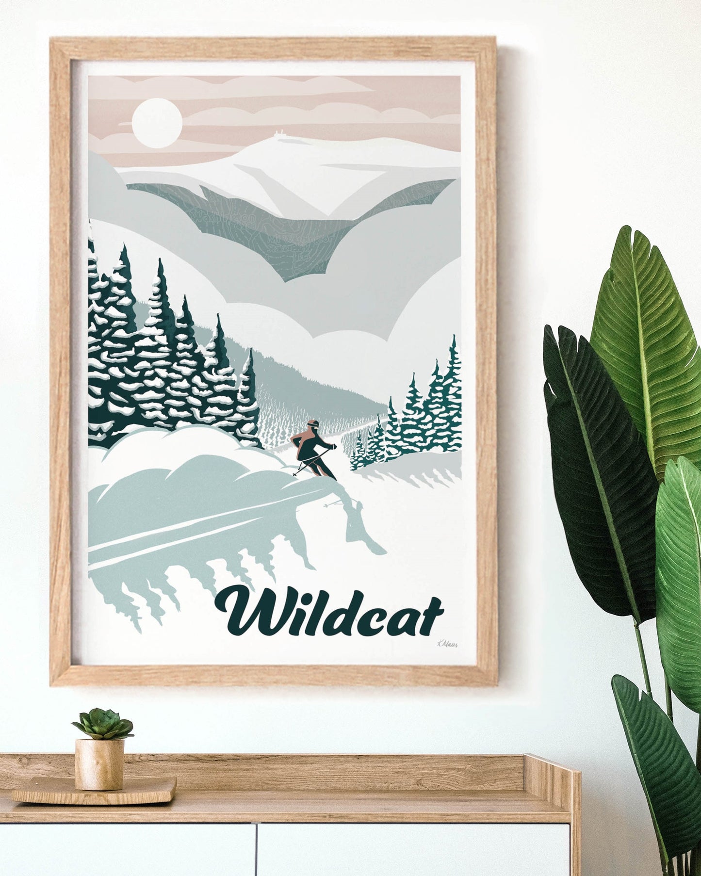 Wildcat Skiing Print