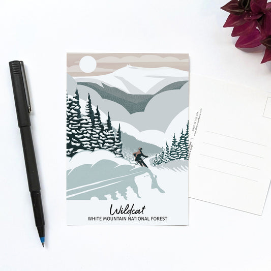 Wildcat Skiing Postcard
