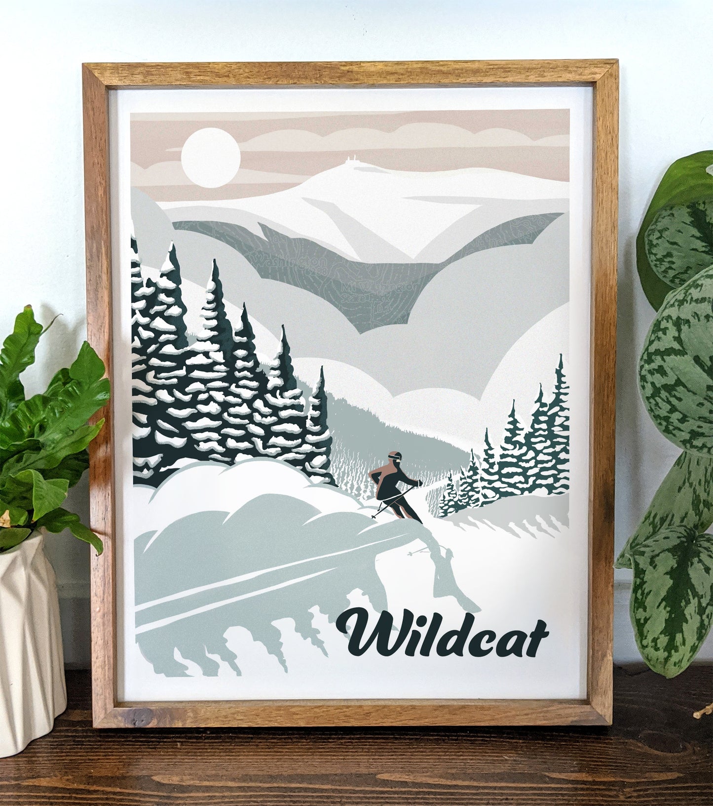 Wildcat Skiing Print