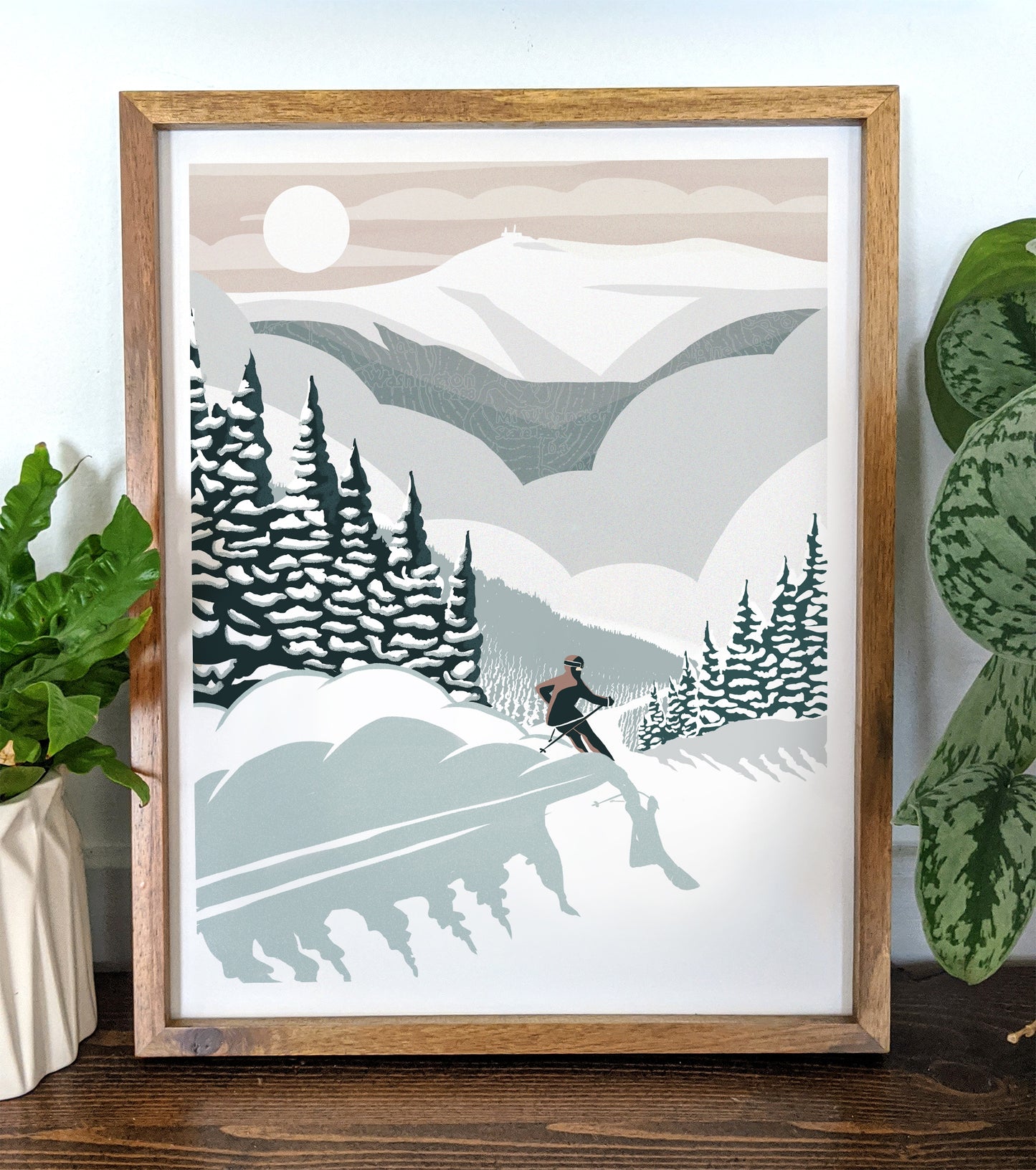 Wildcat Skiing Print