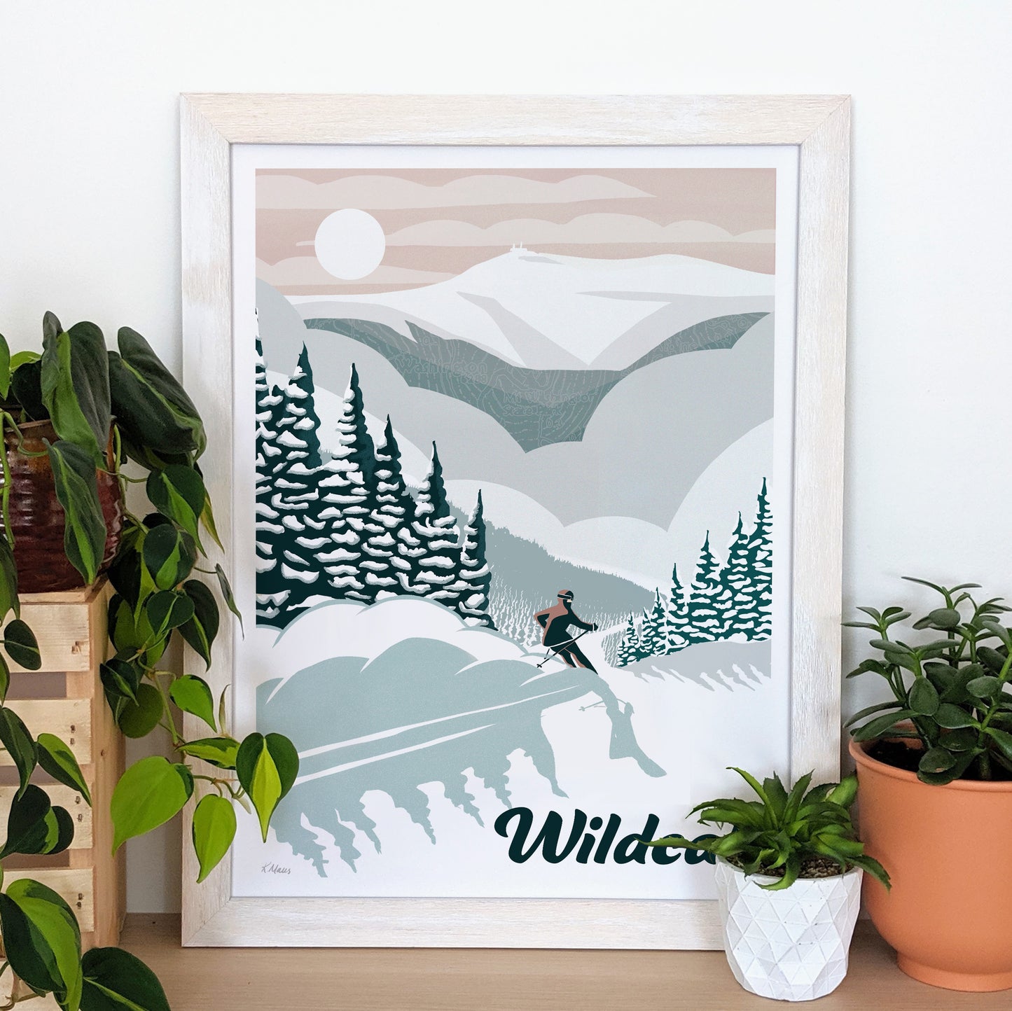 Wildcat Skiing Print