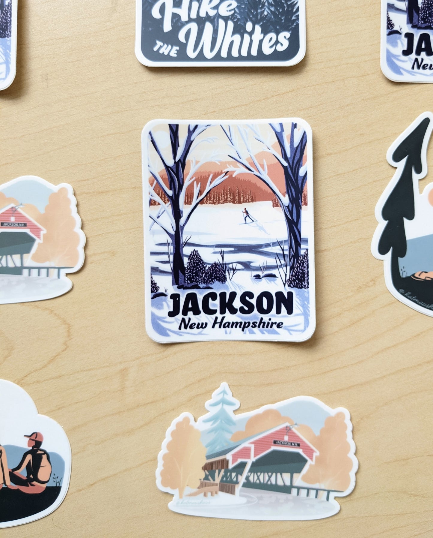 Jackson, New Hampshire Sticker