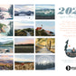 2027 Wall Calendar, "A Year in New England"