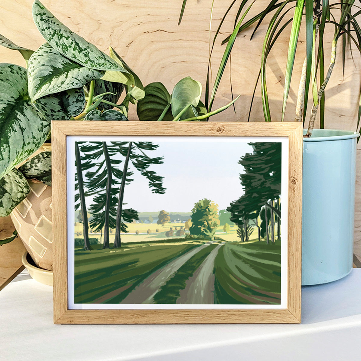 Jack Appleton Print Appleton Farms, Massachusetts Print – Kat Maus Haus Illustration