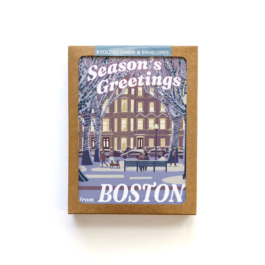 Boston Holiday Card (Back Bay)