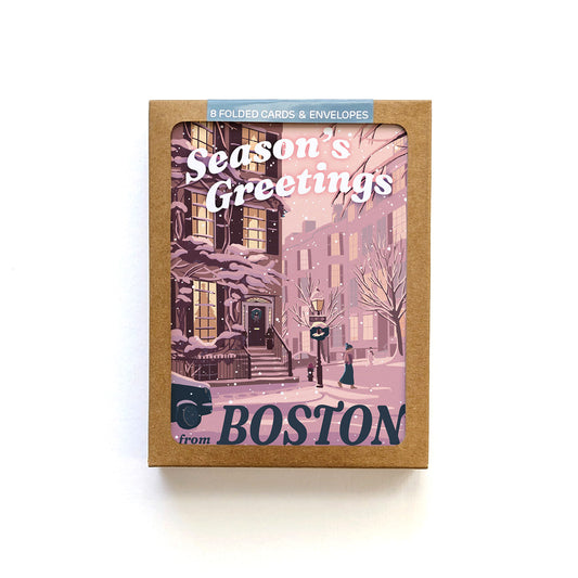 Boston Holiday Card (Beacon Hill)