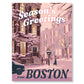 Boston Holiday Card (Beacon Hill)
