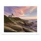 Beavertail Lighthouse, Rhode Island Print