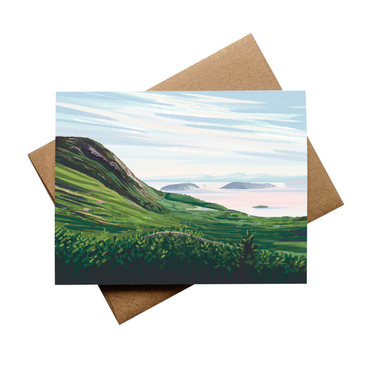 Acadia National Park (Beehive View), Maine Notecard