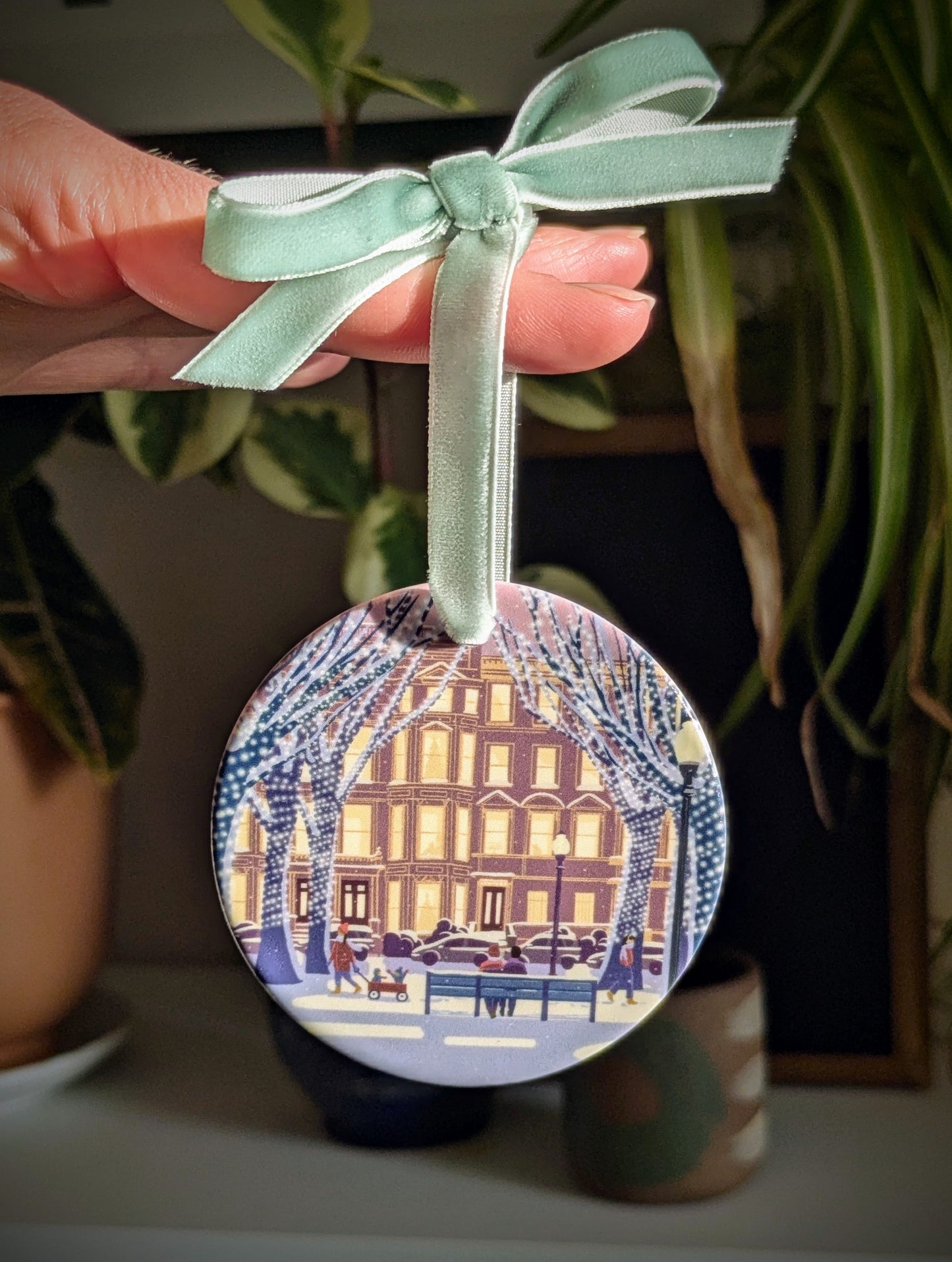 Boston Holiday Ornament (Back Bay)