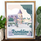 Brookline, Massachusetts Print