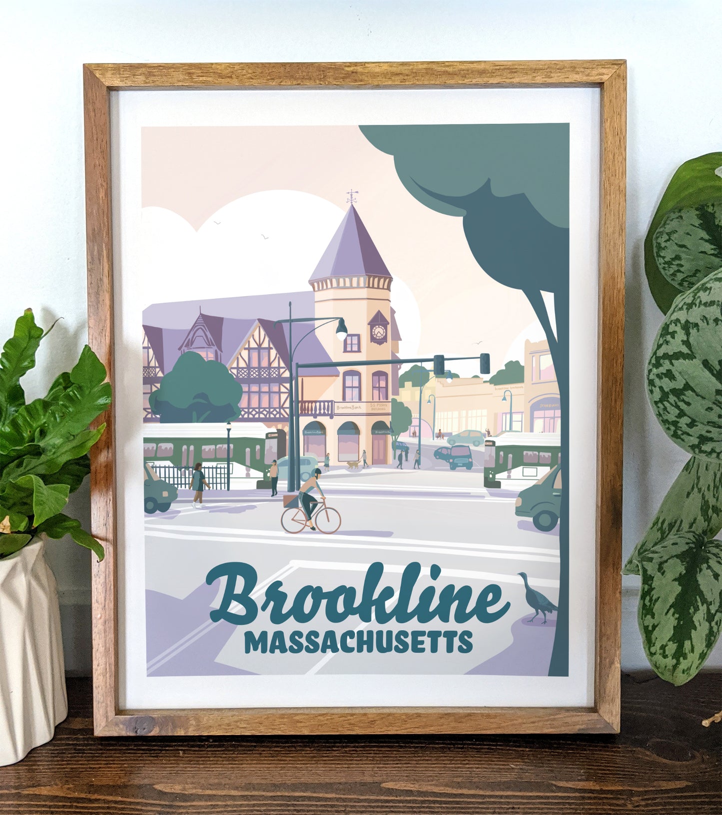 Brookline, Massachusetts Print