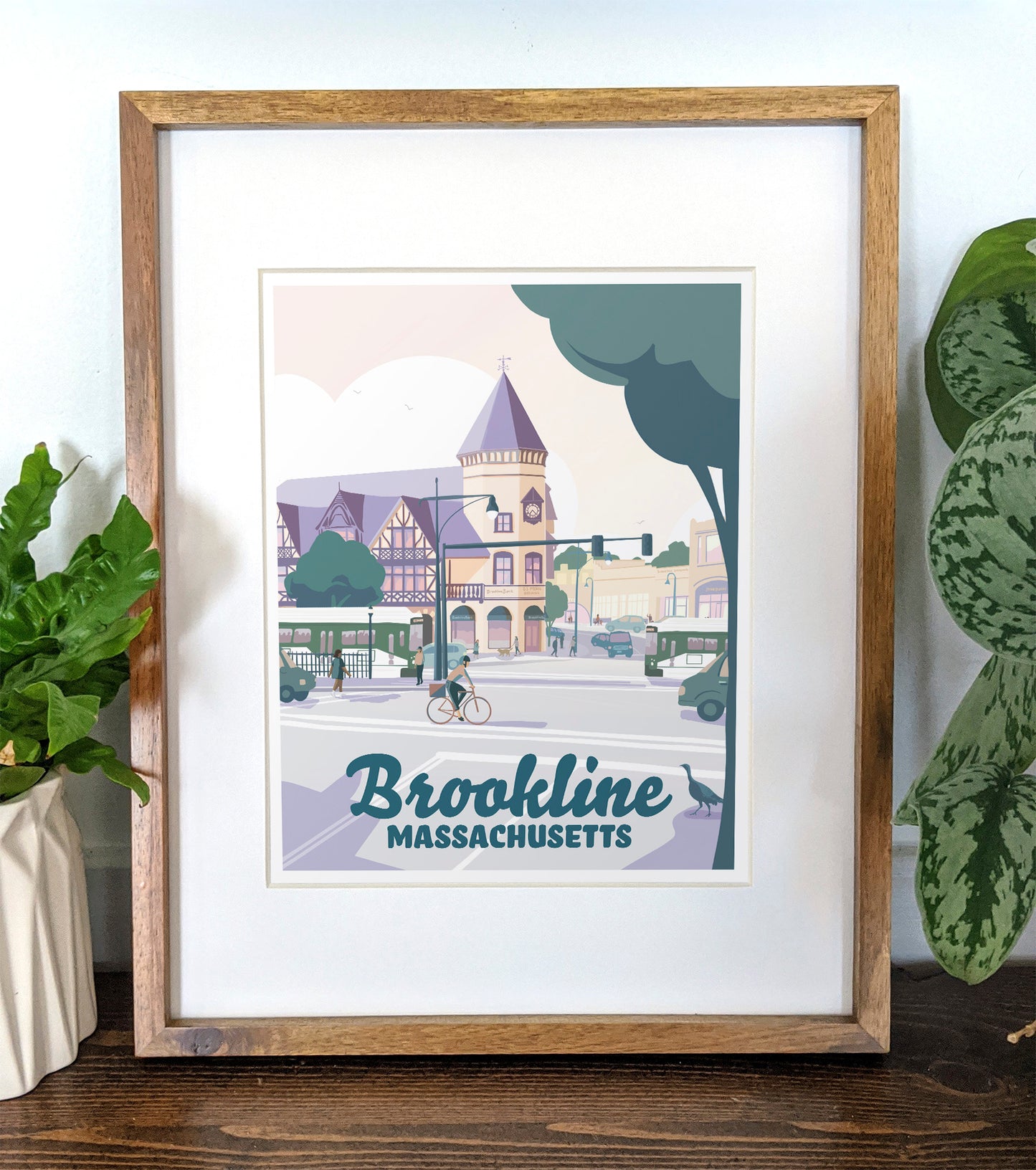 Brookline, Massachusetts Print