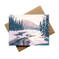 New England Winter Wonderland Notecard Set