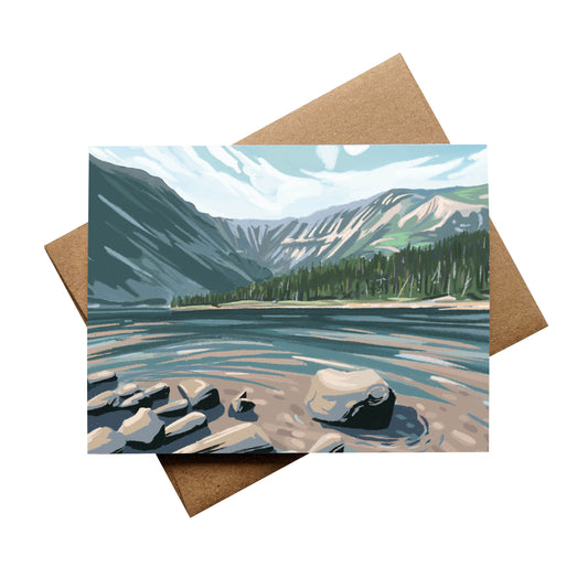 Chimney Pond, Maine Notecard