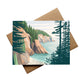 Cutler Coast, Maine Notecard