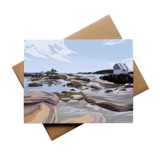 Deer Isle, Maine Notecard