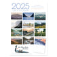 2025 Desk Calendar, "A Year in New England"