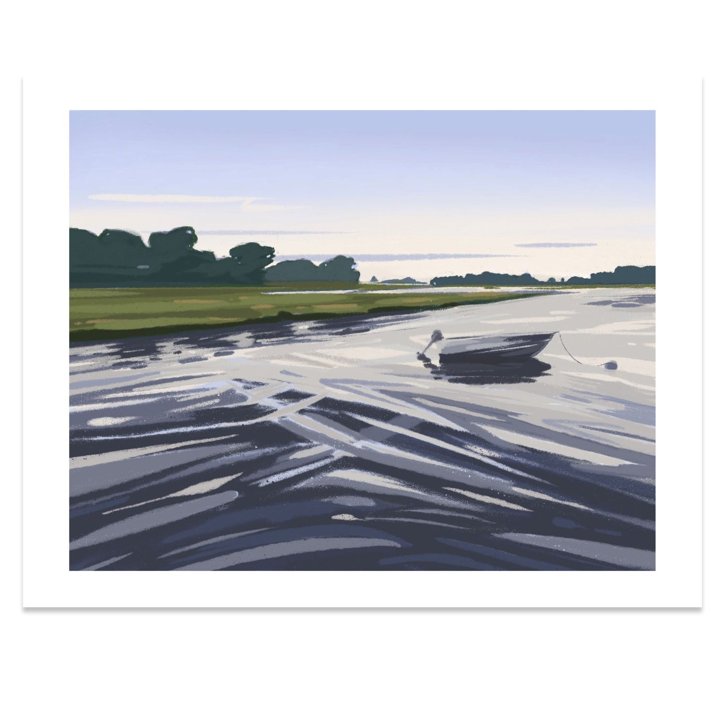 Essex River, Massachusetts Print