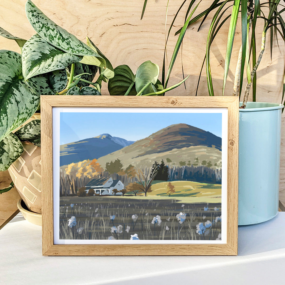 Ferncroft Trailhead, New Hampshire Print