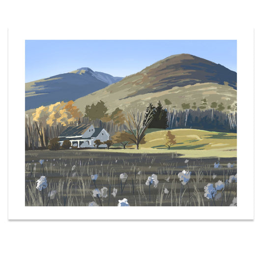 Ferncroft Trailhead, New Hampshire Print