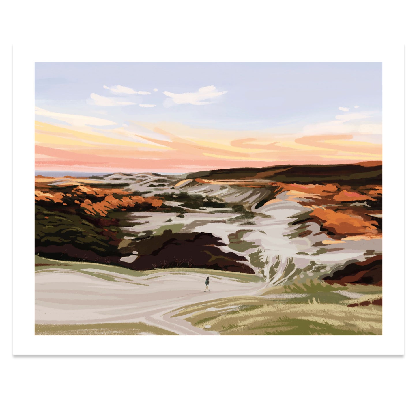 High Head Beach, Massachusetts Print