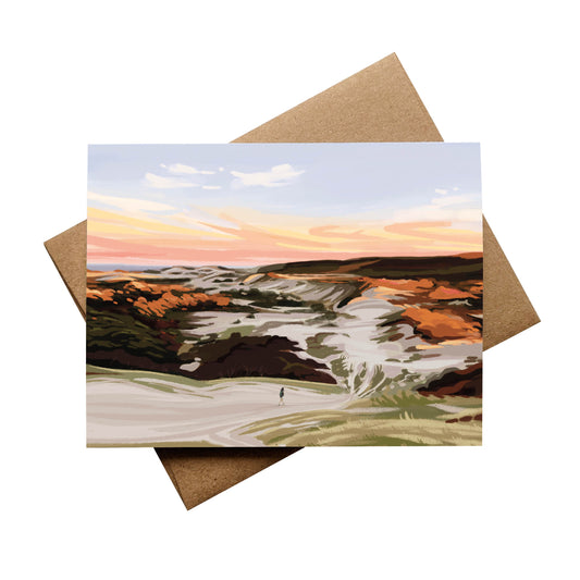 High Head Beach, Massachusetts Notecard