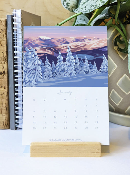 PREORDER: 2026 Desk Calendar, "A Year in New England"