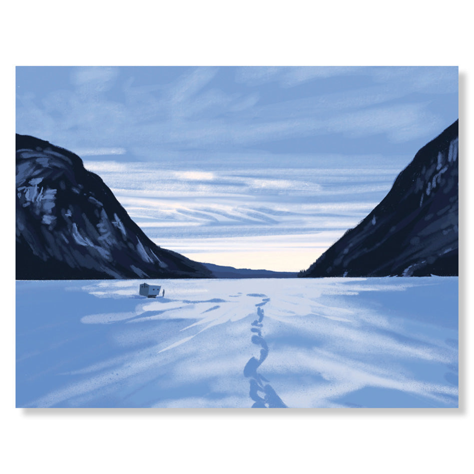 Lake Willoughby, Vermont Notecard