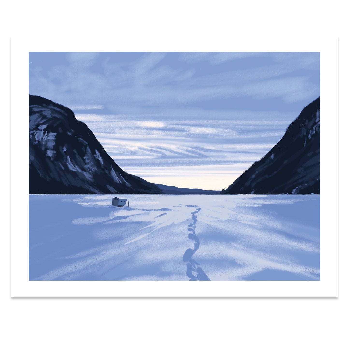 Lake Willoughby, Vermont Print