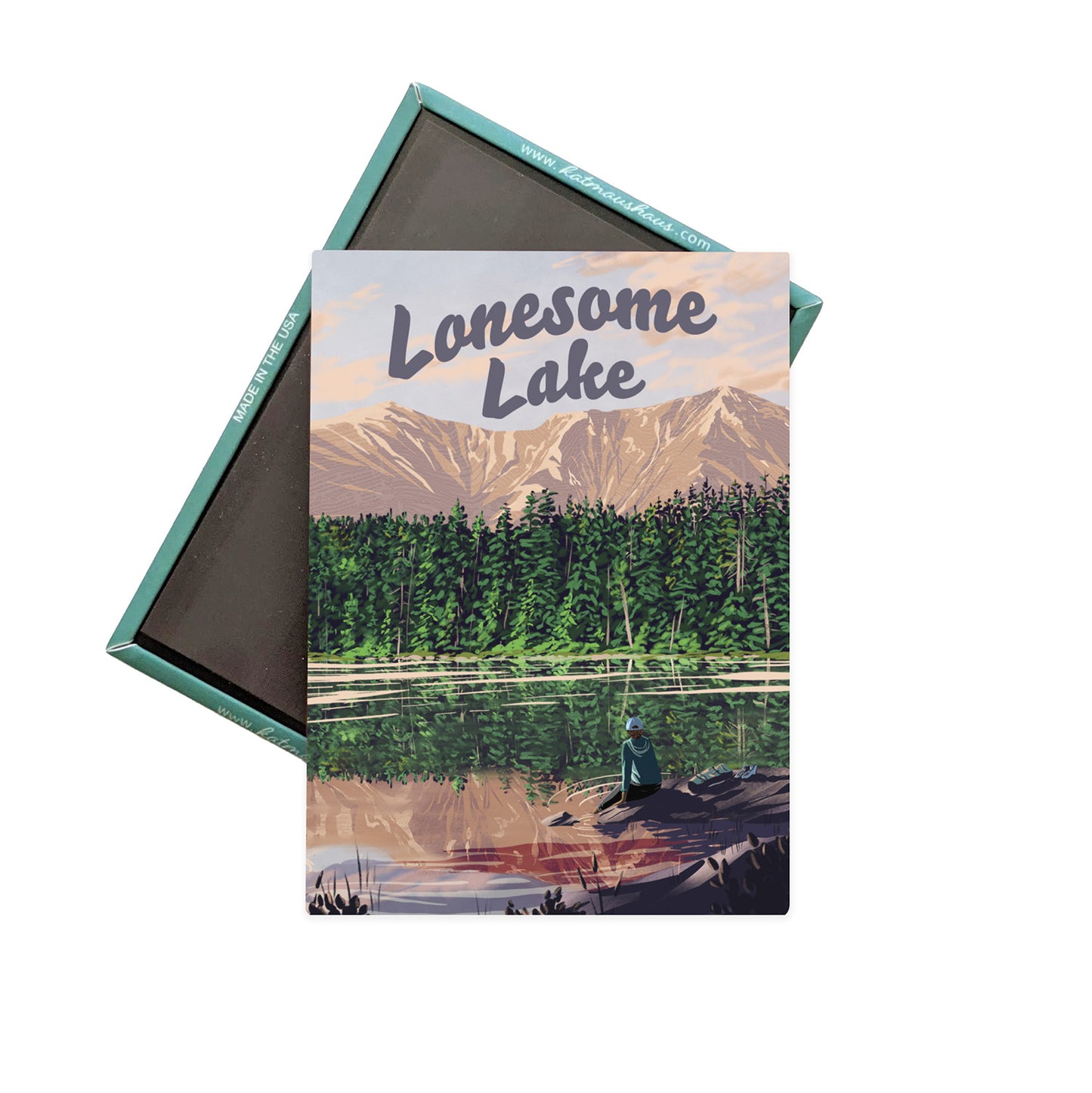 Lonesome Lake Magnet