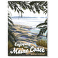 Coastal Maine Postcard