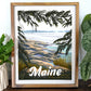 Coastal Maine Print