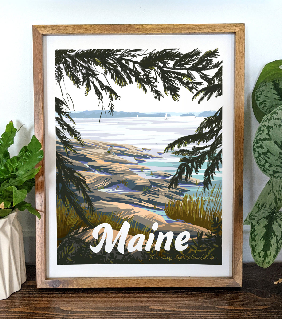 Coastal Maine Print