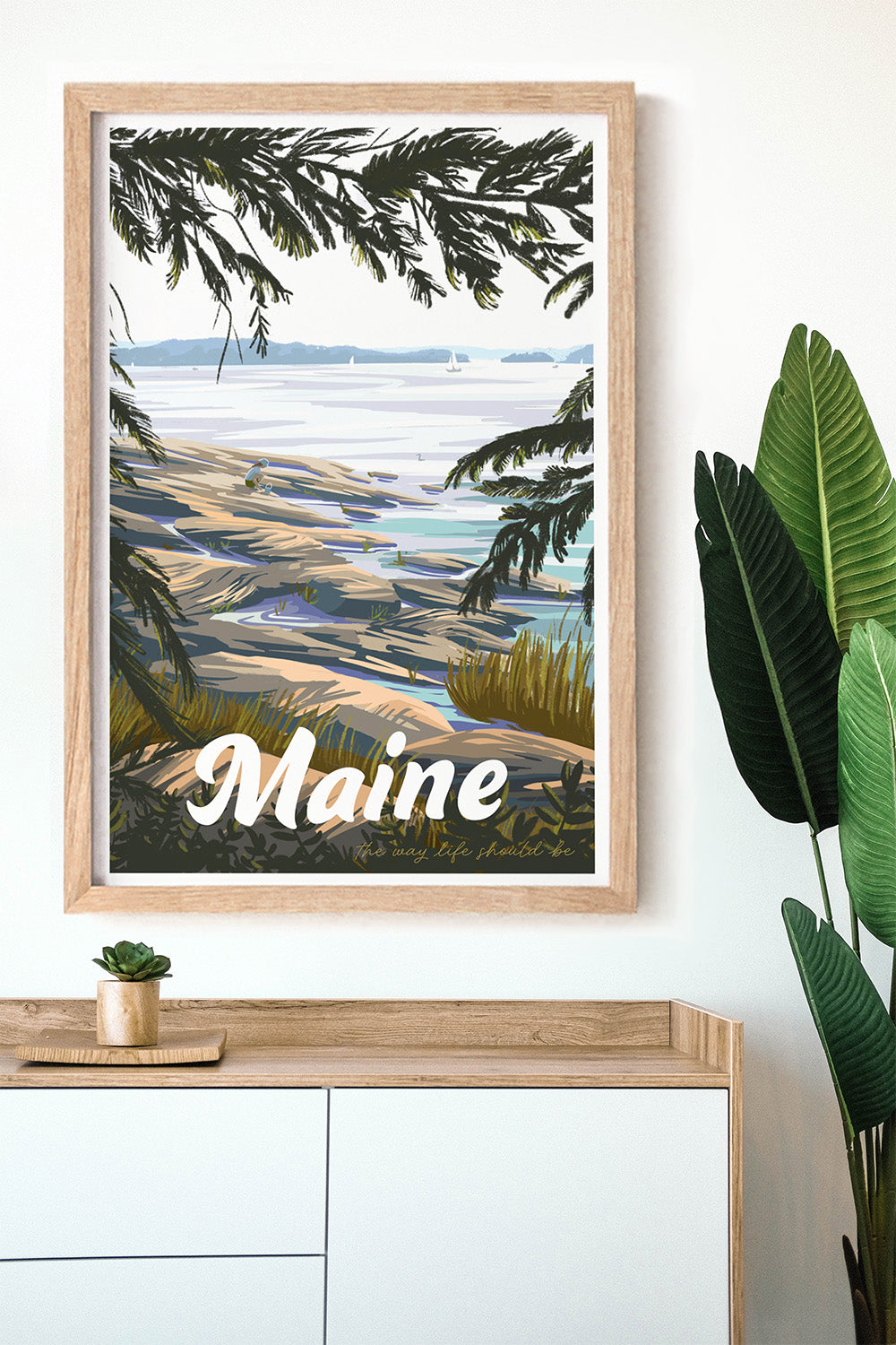 Coastal Maine Print