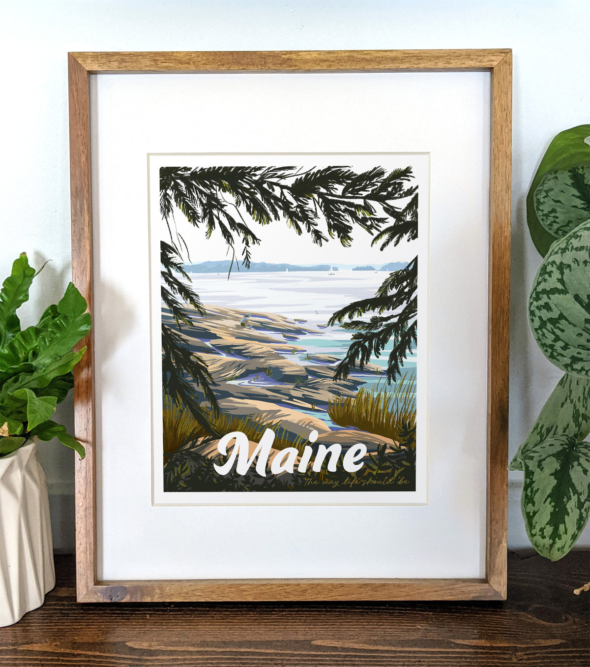 Coastal Maine Print