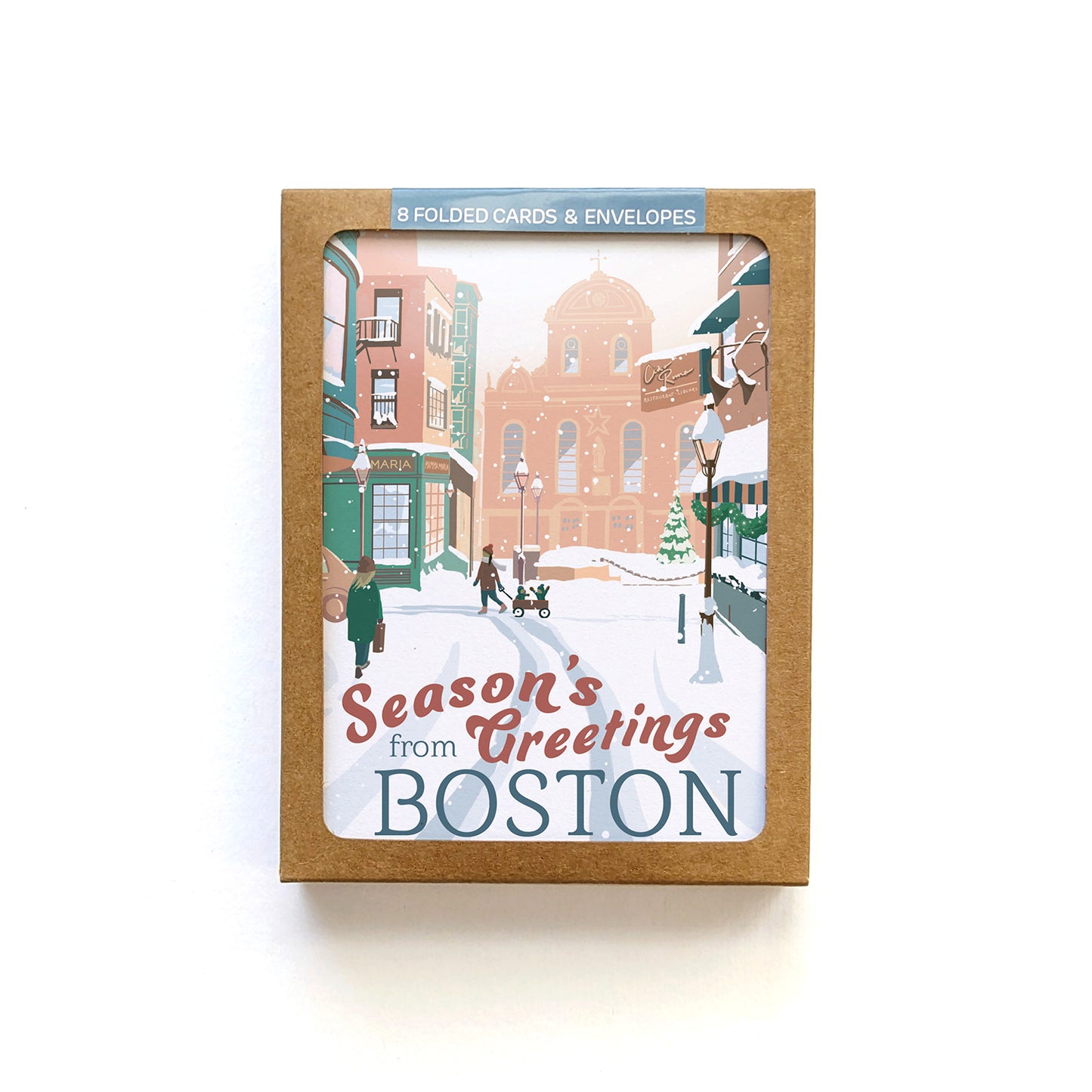 Boston Holiday Card (North End)