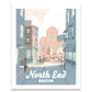 North End, Boston Print