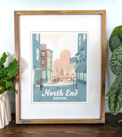 North End, Boston Print