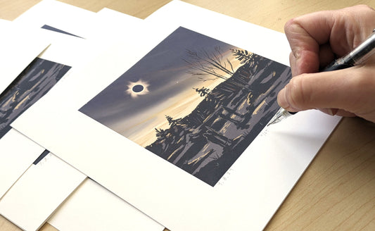 Limited Edition Print: 4.8.24 Eclipse