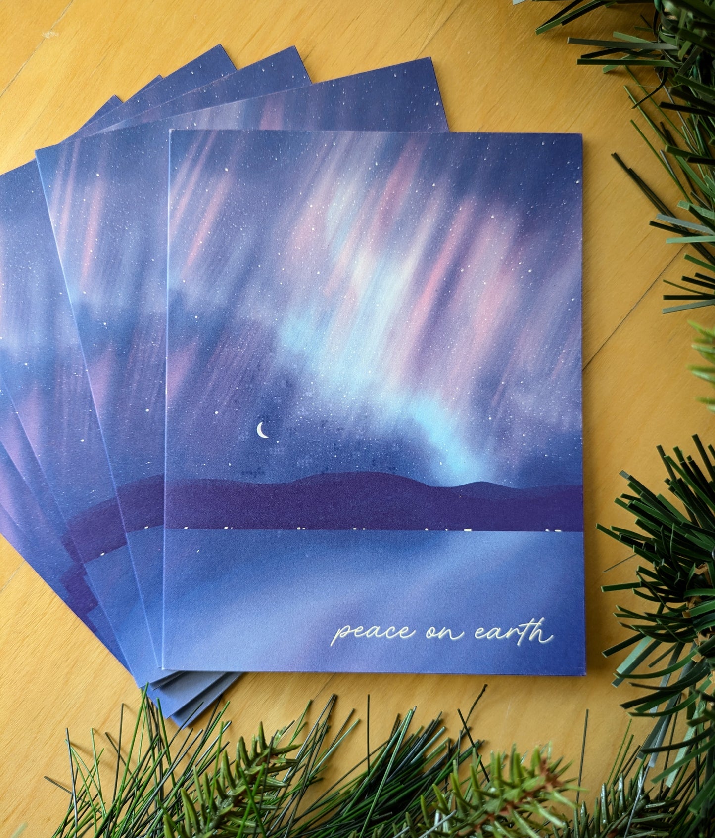 Peace on Earth Holiday Card