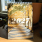 2027 Desk Calendar, "A Year in New England"