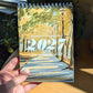 2027 Desk Calendar, "A Year in New England"