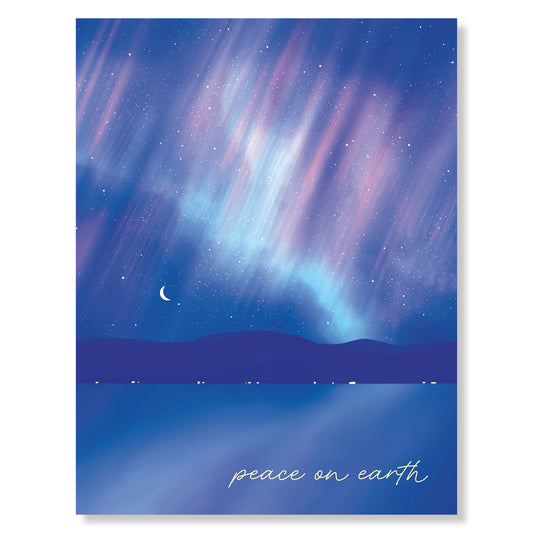 Peace on Earth Holiday Card