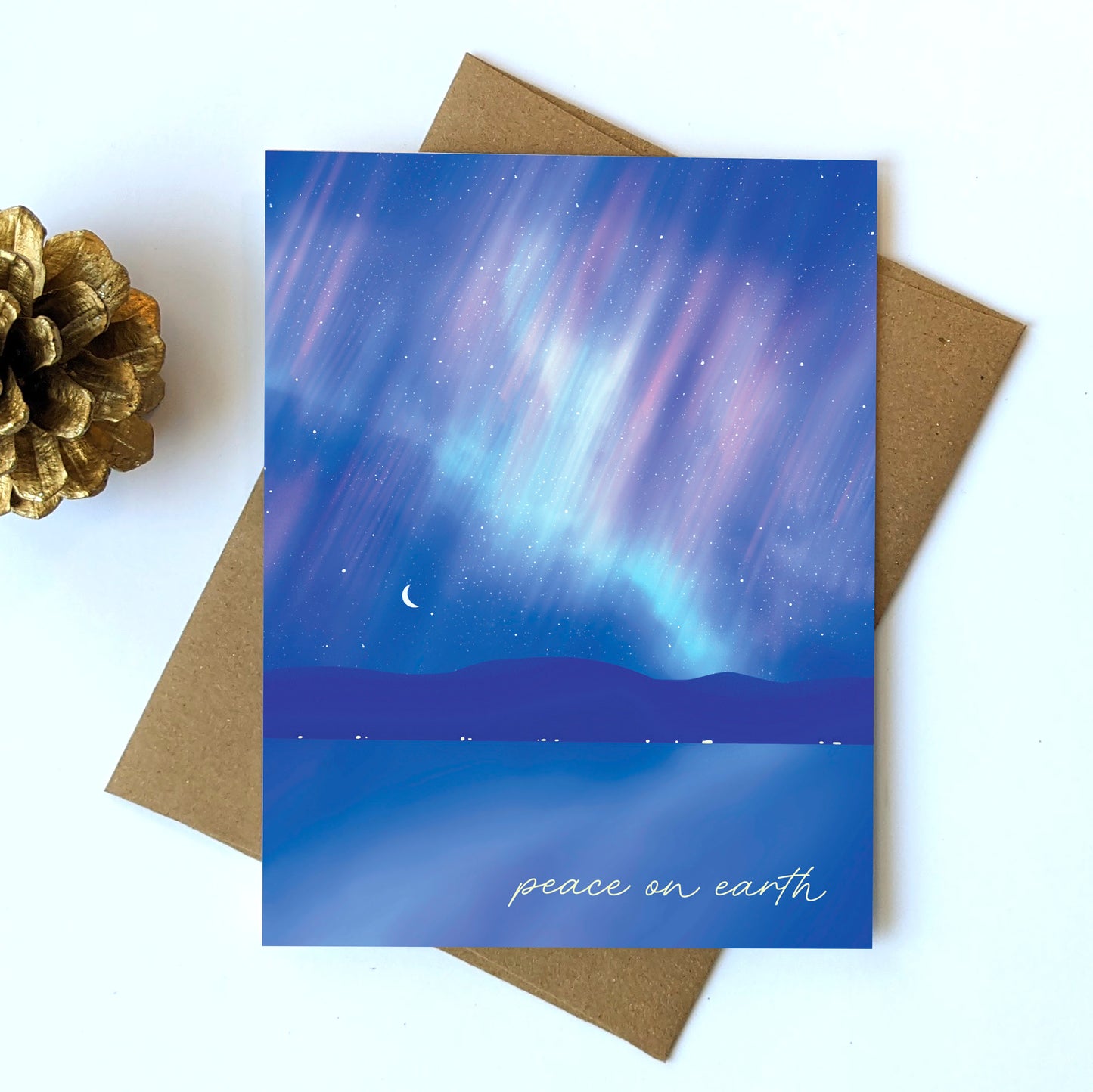 Peace on Earth Holiday Card