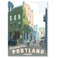 Portland, Maine (Wharf St) Postcard